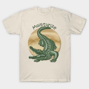 Crocodile Reminds Us To Moisturize T-Shirt